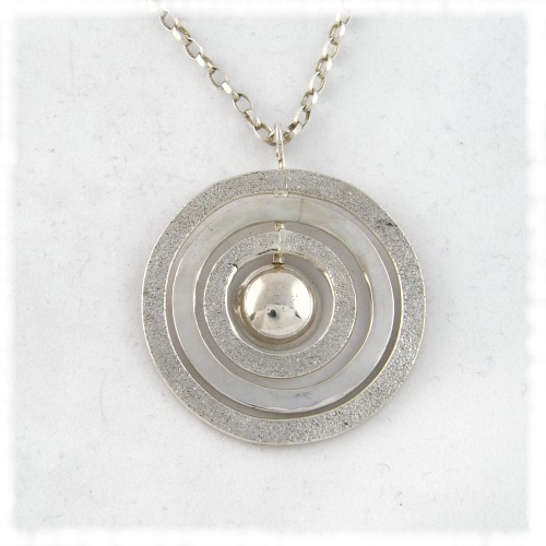 Concentric ring pendant